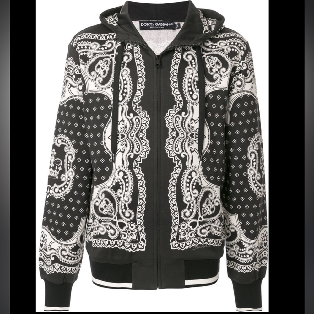 Dolce & Gabbana Bandana Print Tracksuit